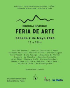 NUEVAS PROPUESTAS EN EL VALLE: FERIA DE ARTE EN LA FALDA